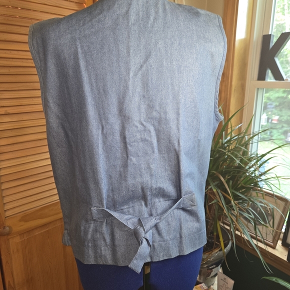 Koret City Blues Denim Vest - Picture 2 of 3